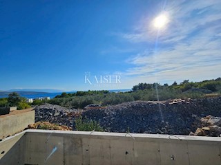 Isola di Krk, Krk - costruzione iniziata, 806m2, 500 m dal mare