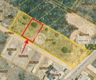 Terreno Mulo, Vrsi, 500m2