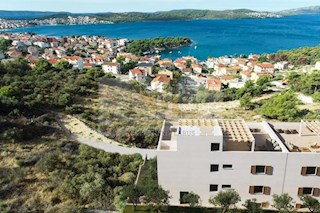 Appartamento S2, vicino al mare e alla spiaggia, garage, vista dall'alto