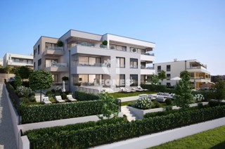 Appartamento in una nuova costruzione con vista sul mare in una posizione privilegiata a Cittanova