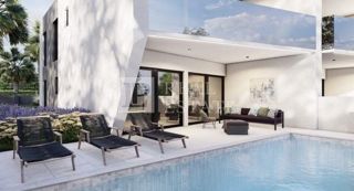 JADRANOVO - bellissima villa di nuova costruzione con piscina