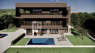 JADRANOVO - appartamento di lusso in un nuovo edificio con piscina privata