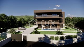 JADRANOVO - nuovo edificio, 2 camere da letto + soggiorno, 1° piano