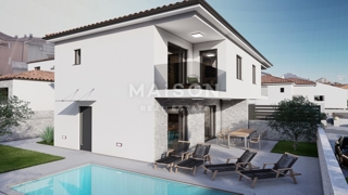 Malinska – Casa Bifamiliare con Vista Mare