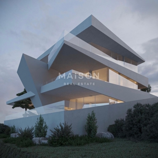 Villa di Design vicino a Labin – Piscina e Vista Panoramica