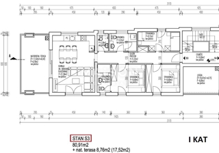 Appartamento Mandre, Kolan, 90m2