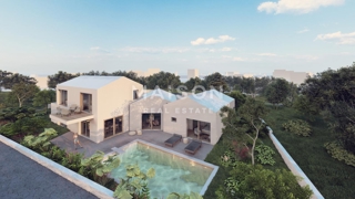 Vrbnik – Terreno con costruzione già iniziata