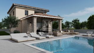 Parenzo, dintorni, Villa con piscina in un nuovo edificio a 4 km dal mare!