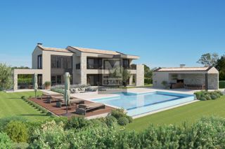 Parenzo, dintorni, villa di lusso con vista mare