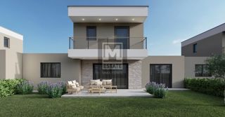 Parenzo, dintorni, moderna casa a schiera in una posizione tranquilla