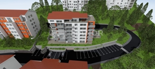 Rijeka, Škurinje – Terreno edificabile con permesso di costruzione valido per 19 appartamenti con parcheggio