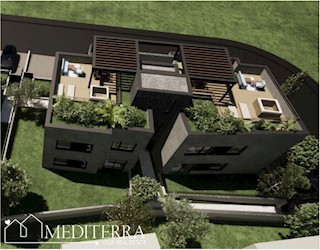 Appartamento con terrazza sul tetto e vista mare, Parenzo, Istria