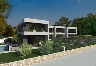 Contessa Residence 2., nuova costruzione con piscina, Novigrad Istria