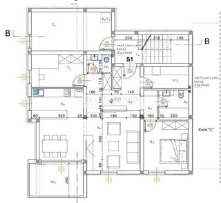 Appartamento Drenova, Rijeka, 112,56m2