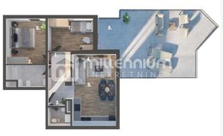 Appartamento Martinkovac, Rijeka, 66,30m2
