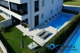 Grazioso appartamento con piscina riscaldata a Cittanova