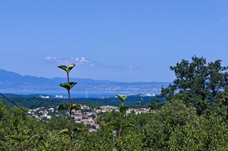 ISOLA DI KRK, SOLINE - Terreno edificabile con vista mare