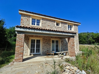 ISOLA DI KRK, RISIKA - Casa bifamiliare in pietra con piscina