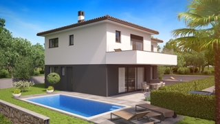 MALINSKA - Casa bifamiliare con piscina e vista mare