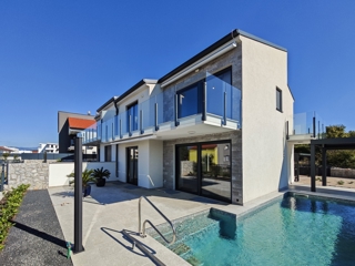 ISOLA DI KRK, MALINSKA - Lussuosa casa bifamiliare con vista panoramica sul mare