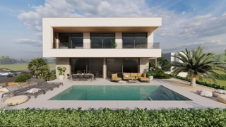 Dintorni della città di Krk - Terreno con permesso di costruzione valido