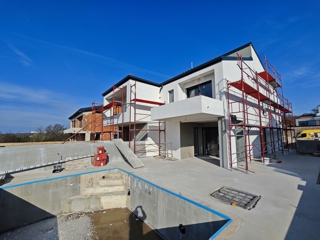Malinska, Isola di Krk - Moderna casa bifamiliare con piscina e vista mare