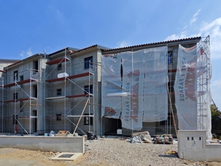 ISOLA DI KRK, ČIŽIĆI – Appartamento con due camere da letto al 1° piano con ampio soggiorno open space e vista mare