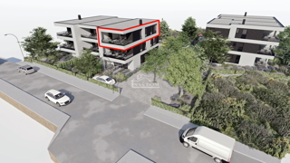 Vodice, SRIMA-** NUOVA COSTRUZIONE** S6 Appartamento con vista mare, 300m dalla spiaggia