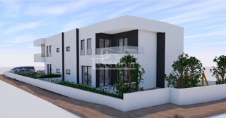 Vodice - **NUOVA COSTRUZIONE** Appartamento S4 con tre camere da letto, primo piano di un edificio più piccolo.