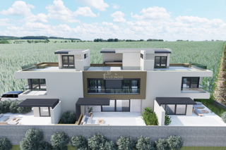 Srima, Vodice - Appartamento S3 con giardino e terrazza sul tetto in nuova costruzione