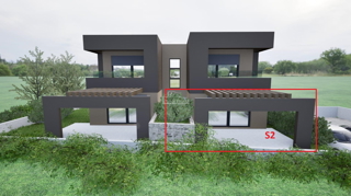 Vodice - NUOVA COSTRUZIONE - Appartamento S2 al piano terra con giardino