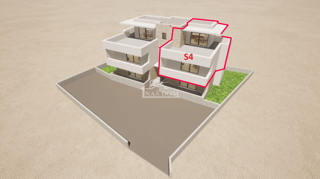 Vodice - *NUOVA COSTRUZIONE* * VISTA MARE * Appartamento duplex S4 con terrazza sul tetto