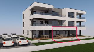 Vodice - **NUOVA COSTRUZIONE** Appartamento S2 con giardino