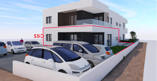 Vodice - appartamento S1 al piano terra 81,29 m², giardino