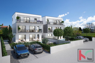 Istria, zona Parenzo, villa in costruzione con vista mare, #vendita