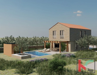 Istria, Sanvincenti, terreno edificabile 547m2 con permesso di costruzione valido, #vendita