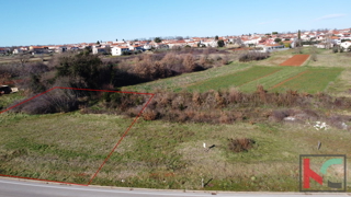 Istria, Marčana, terreno edificabile 984m2 con terreno agricolo 435m2, #vendita