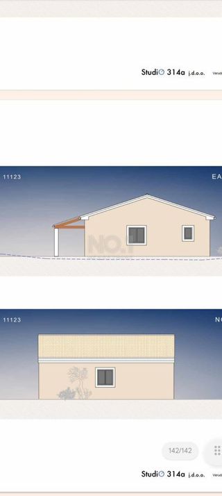 Čabrunići - terreno edificabile con permesso di costruire