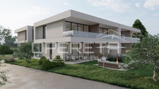 ISTRIA, ROVINJSKO SELO - Appartamento al piano terra con giardino