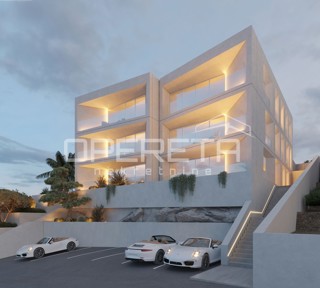 Istria, appartamento di lusso di 120 m2 in nuova costruzione con vista panoramica sul mare