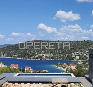 Terreno edificabile con vista mare, Drvenik Veliki vicino a Trogir
