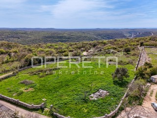 Istria, Mrgani-terreno edificabile con vista mare