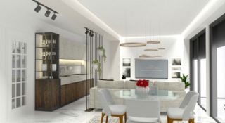 Krk - nuova costruzione, grande appartamento duplex con vista mare