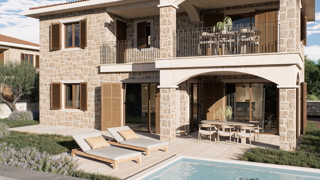 Solo nella nostra offerta! Affascinante casa in pietra con piscina e giardino privato – Ljutići, Malinska