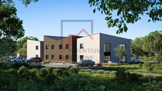 Istria, zona Parenzo – Appartamento in un edificio di nuova costruzione, 1° piano, esposizione a sud, 1 camera da letto, vicino al mare