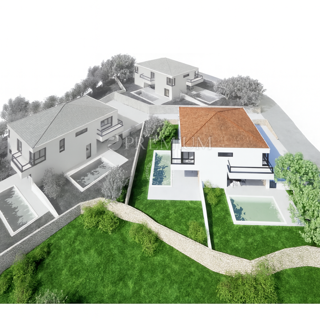 Malinska: Casa Moderna con Piscina, a 160 m dal Mare!