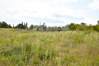 Krk, dintorni, terreno con progetto per villa con piscina!