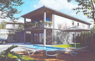 Malinska, Terreno edificabile, progetto per casa bifamiliare