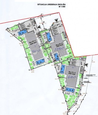 Malinska, opportunità di investimento, 3 lotti edificabili
