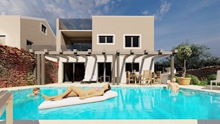 POREČ- CASE A SCHIERA CON PISCINA IN VENDITA